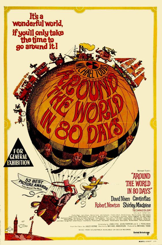 around the world in 80 days poster, our link to passepartout!